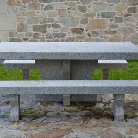 Casa De Piedra Playa De Estorde Con Vistas Al Mar Cee