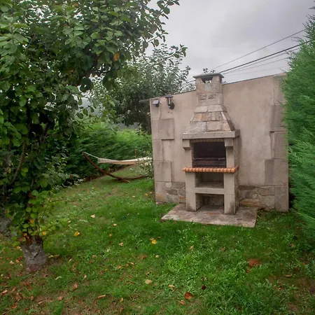 Alpesi faház Casa De Piedra Playa De Estorde Con Vistas Al Mar *